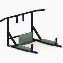 Skersinis + lygiagretės Hercules-Sport P-Bar AP-01184 (Pristatymas: 1-2 d.d.)
