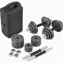 Keičiamo svorio / reguliuojami hanteliai Gymtek Dumbbells Box 20kg Black (Pristatymas: 1-2 d.d.)