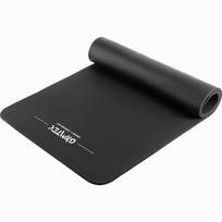 Treniruočių kilimėlis sportui, jogai Gymtek Fitness Mat 190x80x1cm NBR - Black (Pristatymas: 1-2 d.d.)