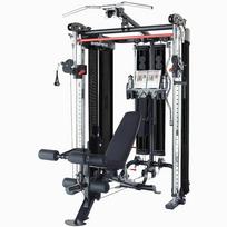 Daugiafunkcinis jėgos treniruoklis Inspire Fitness FT2 - 2x75kg PRO +bench (Pristatymas: 2-4 d.d.)
