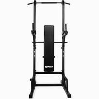 Skersinis + lygiagretės VirtuFit Power Tower Bench (Pristatymas: 2-4 d.d.)