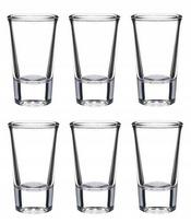 Stiklinės degtinei ir likeriui "salute" 28ml, 6 vnt.