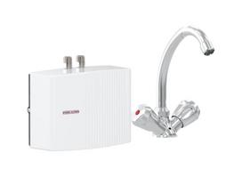 Tekančio vandens šildytuvas + stacionarus maišytuvas EIL 4 Trend + UT Stiebel Eltron, be slėgio, 4,4 kW (230 V), po kriaukle