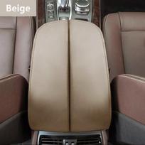 Mikropluošto odos automobilio centrinės konsolės porankių pagalvėlės dangtelio dėklas Apsauginė apdaila BMW X5 E70 2007 - 2013 / F15 2014 for Bmw X5 04-18 juoda