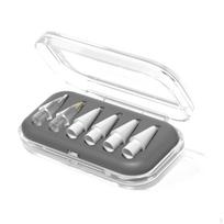 6 Mixed Metal Replacement Nibs, , Quiet, Wear-Resistant, Flexible, with Storage Case, Pencil Nibs rožinė