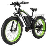 Elektrinis dviratis suaugusiems Philodo H7 Pro 26  1000W variklis Visureigis elektrinis dviratis 48V 17.5AH 21 greitis Stori ratai Ebike Maksimali apkrova 150Kg Žalias žalia