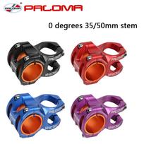 PALOMA Mtb Power Stem Road kalnų dviračių stalas trumpas Power Bicycle Bridge 35mm Stem Riser 31 8 Reguliuojamas vairo vamzdis black 35mm