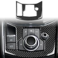 For Mazda CX-5 CX5 2017 2018 Electronic Handbrake Decoration Cover Trim Sticker Decal Car Interior Accessories Carbon Fiber LHD