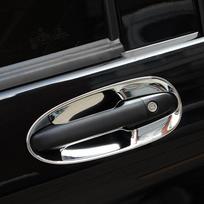 UBLUEE Chromuotos išorinės durų rankenėlių dubenėlių apdailos Mercedes Benz Vito Metris Valente V-Class 2014-2018 W447 SL