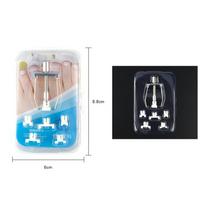 Įaugusių kojų nagų korekcijos prietaisas nerūdijančio plieno tiesinimo segtukas korektorius pėdų nagų priežiūrai 7 piece set