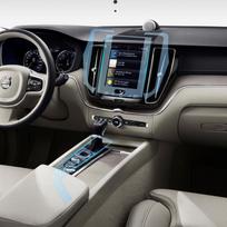 skirtas Volvo s90 xc90 xc60 xc40 v90 priekinių žibintų centrinė kolona durų rankena TPU apsauginė plėvelė atspari įbrėžimams Automobilis xc40