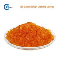 Cobalt-Free Color-Changing Silica Gel Desiccant 3-5mm – Orange Moisture-Proof Dehumidifier 3-5mm, 1kg