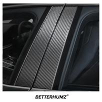 Anglies pluošto automobilio lango centras B-stulpų lipdukai, skirti Mercedes Benz W204 W205 W206 W212 W213 W222 CES klasės GLA GLC D