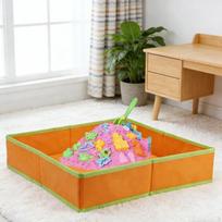 Vaikų smėlio dėžės padėklas Vaikų lauko dėžė Juokingas žaislas Lygus Didelė erdvė Nešiojama pramoga 40x40x9cm