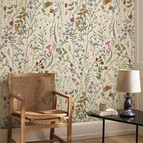 Light Yellow Floral PVC Wallpaper Peel And Stick PVC Durniture Cabinet Sticker Kitchen Bathroom Waterproof Vinyl Wall Decor 44cmx150cm