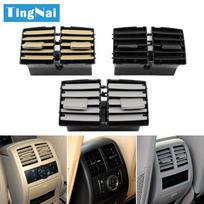 Galinis šviežias oro kondicionavimas kintamosios srovės ventiliacijos grotelės, pakeičiamas visas mazgas, skirtas Mercedes BENZ W164 ML GL 300 350 450 500 Black Slider