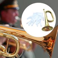 Trimitas Varpelis Muzikos Instrumentas Lengvas Nešiojamas Pūtimas 13  Žalvarinis Kavalerijos