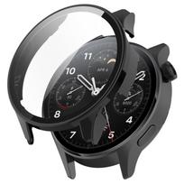 Screen Protector Case Compatible For Xiaomi Watch S1 Pro Shell Film Integrated Anti Scratch black