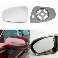Išorinis galinio vaizdo veidrodėlio stiklas baltas su šildymu kairėn dešinėn Mercedes Benz CLS C219 W219 CLS280 300 320 350 2008-2010 1 PCS Left L gray