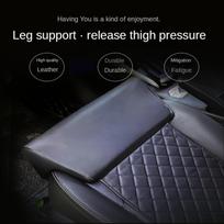 Odinis automobilio sėdynės ilgintuvas pagalvėlė kojų atrama pagalvė Atminties putplasčio kelių pagalvėlė tolimojo vairavimo biure namuose Vairuotojo apsauga black seat cushion