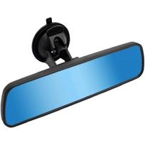 Neslystantis galinio vaizdo veidrodis 360 laipsnių reguliuojamas super siurbimo taurė išlenktas veidrodinis paviršius universalus Blue mirror