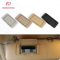For Mercedes W203 Sun Visor Shade Mirror Makeup Cosmetic Cover Black Gray Yellow Beige Color  For Benz C CLASS Black Left
