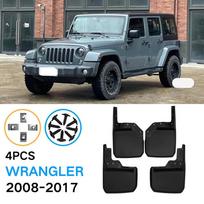 4 vnt. Automobilio purvasaugiai Jeep Wrangler JK 2007~2017 m. Purvasaugiai Purvo atmušėjai Sparnų purvasaugiai Auto