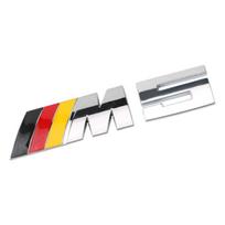 3D Emblema Automobilio Lipdukas Bmw M5 Raidėms Automobilio Kėbulo Lipdukas Automobilio Ženklelis Apdaila sidabras