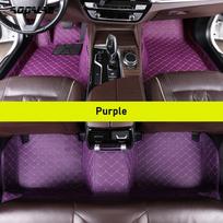 Car Floor Mats For MG HS Auto Carpets Foot Coche Accessorie 2018-2023 smėlis