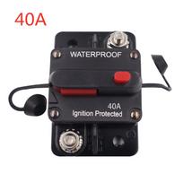 100A 150A 200A 250A 300A AMP grandinės pertraukiklis jungiklis saugiklis atstatymo dėžutė 12-48V DC automobilio valties automatinis vandeniui atsparus apsaugos įtaisas automobilių priedai