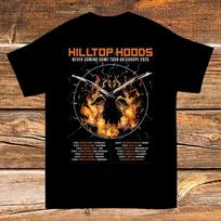 HILLTOP HOODS Never Coming Home Tour T-Shirt Black S