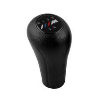 5 / 6 greičių pavarų svirties rankenėlė BMW 1 3 5 6 serijoms E30 E32 E34 E36 E38 E39 E46 E53 E60 5-speed juoda