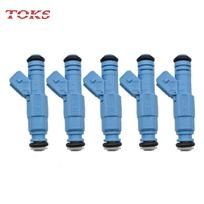 5 degalų purkštukų rinkinys, skirtas 1999-2006 VOLVO S80 XC70 S60 V70 C70 S60 2.5L 2.3L 0280155830 9186060 5pcs