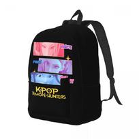 „Kpop“ demonų medžiotojų „Zoey Huntrix“ kuprinė vyrams ir moterims, laisvalaikio studentams, žygiams, kelionėms, nešiojamojo kompiuterio krepšys, sportui S 30x14x40 for child