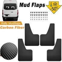 4 vnt. lenktynių/ralio purvasaugiai, skirti „Fiat Ducato Peugeot Boxer Ram ProMaster Citroen Jumper Relay“ purvasaugiai, apsaugantys nuo purslų, sparnų 4Pcs Black
