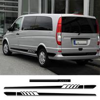 3vnt automobilių lipdukai, skirti Mercedes Benz Vito V klasės Viano W638 W639 W447 Marco Polo EQV kemperio furgono vinilinių lipdukų derinimas L1