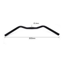 Dviračio Kregždės Vairo M Tipo Aliuminio Lydinio 31,8 mm Retro Komfortas Miesto Plento Dviračio Dalys M handle 25.4*600mm juoda