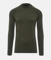Marškinėliai THERMOWAVE MERINO XTREME chaki
