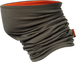 Kaklaskarė THERMOWAVE dvipusė MERINO green/orange