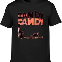 Men's Summer T-Shirt The Jesus and Mary Chain Psycho Candy Rock Pure Cotton is More Hygroscopic Black S juoda