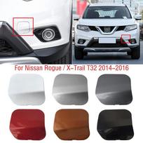 Automobilio priekinio buferio tempimo kablio dangtelis Priekabos vilkimo akių dangtelis Nissan X-Trail XTrail T32 Rogue 2014 2015 2016 balta