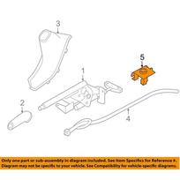 1 vnt. Stabdžių troselio spaustukas Centrinės konsolės stabdžių troselio spaustukas 34406854898 Skirtas BMW F20 F21 F22 F87 F23 F30 F80 F34 F31 F33 F36-A99D juoda