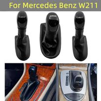 Skirta Mercedes Benz W211 automatinės pavarų perjungimo rankenėlės svirties svirties odinei getrai, bagažinės dangčio dėklui, automobilio stiliaus priedams ELEGANCE