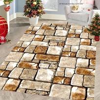 3D Akmens Rašto Didelio Ploto Kilimas Neslystantis Kilimas Svetainei Miegamajam Minkštas Grindų Kilimėlis Namų Dekoras Madingas ir Gražus 40X60CM