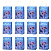 Kpop Demon Hunters Party Gift Bags Party Supplies Cartoon Candy Bags Tote Bags Gift Bags Paper Packs Birthday Party Decora One Size