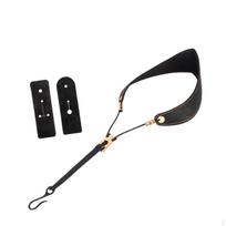 Klarneto kaklo dirželis, Reguliuojamas, Lengvai tvirtinamas, Patogus obojaus dirželis, Muzikos instrumentai black