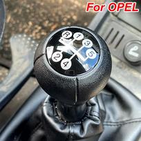 6/5 greičių odinė pavarų perjungimo rankenėlės dangčio bagažinė, skirta OPEL CORSA C 2001-2006 TIGRA B 2004-2012 COMBO C 2001-2011 pavarų perjungiklis A