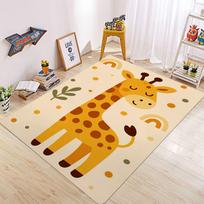 Animacinis Gyvūnas Kilimas Kilimėlis Kilimas Žirafos Dramblio Raštas Vaikų Kambarys Kambarys Ropojimo Kilimėlis Miegamasis Namų Dekoracija Grindų Kilimėlis 40x60cm