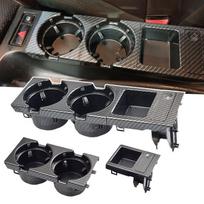 51168217953 BMW 3 serijai E46 318I 320I 1998-2006 Automobilio centrinės konsolės puodelio laikiklis Gėrimų buteliuko laikiklis Monetų Black-Storage Box