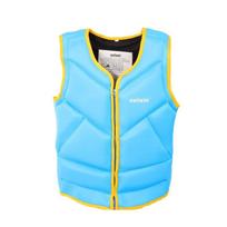 Nešiojama gelbėjimosi liemenė, plūdrumo striukė, maudymosi kostiumas, saugos kostiumas žvejybai, plaukimui, nardymui su vamzdeliu S Size (blue yellow border)